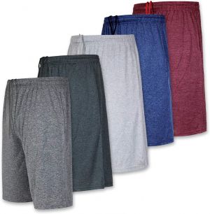 Health And More בגדי ספורט מכנסי ספורט לגברים, 5 מכנסים ב116 ש״ח! ניתן לבחור צבע ומידה.